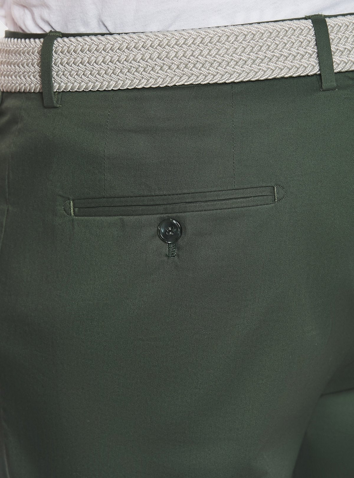 Pantalone in cotone elasticizzato-2