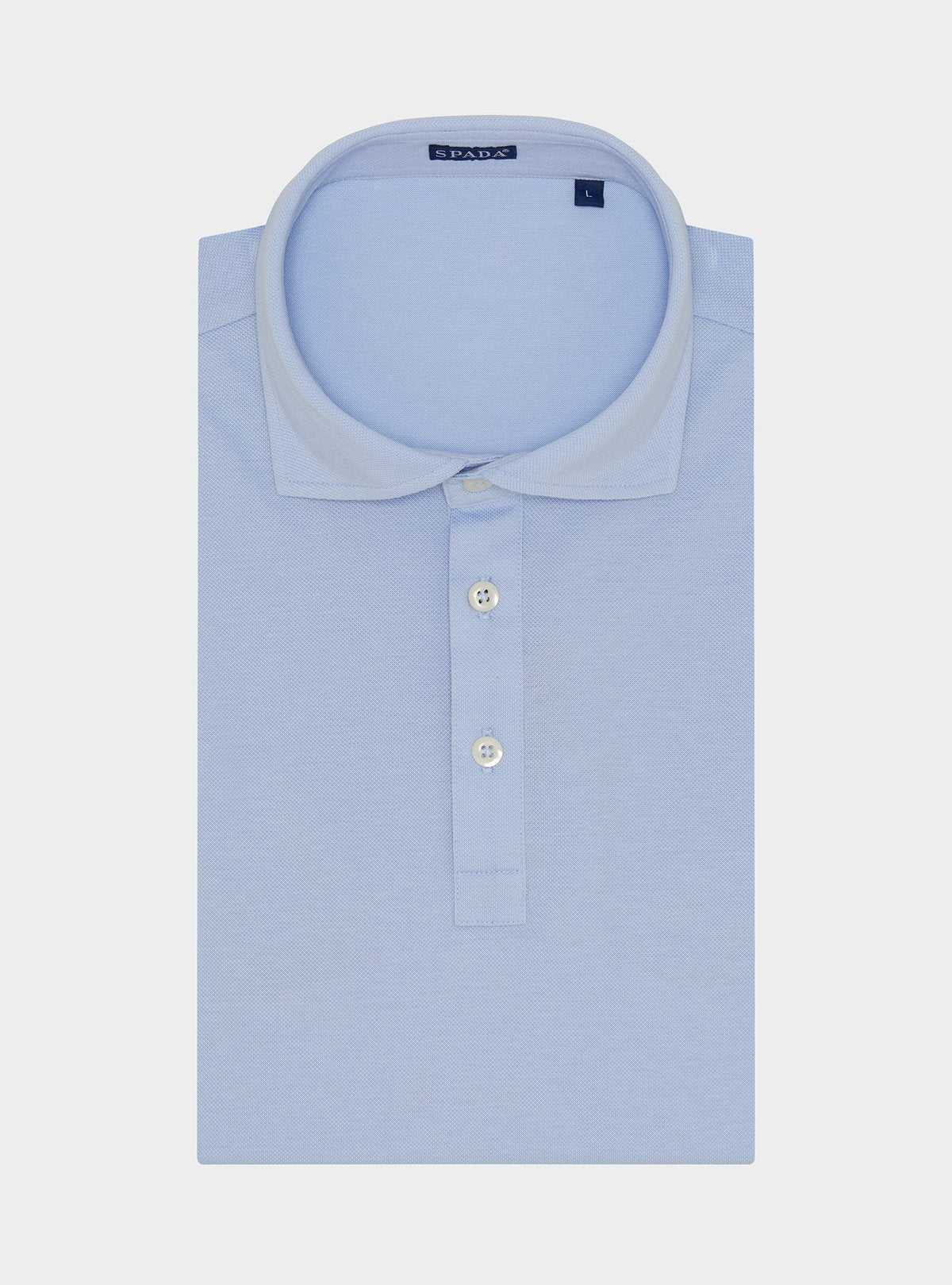 Polo in puro cotone piquet mezza manica-1